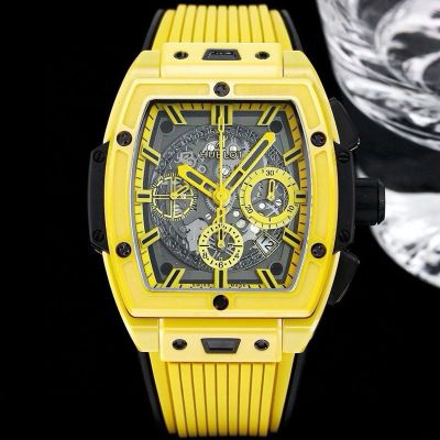 Hublot Factory SPIRIT OF BIG BANG Yellow steel case Diameter 42mm watch